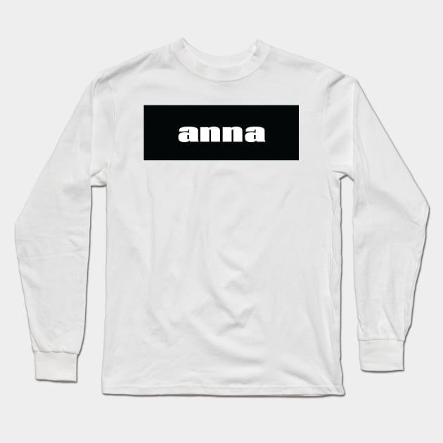 Anna Long Sleeve T-Shirt by ProjectX23Red